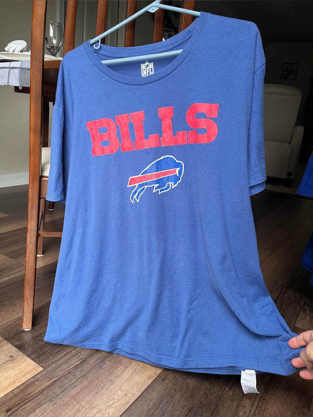 Buffalo Bills NFL Blue Women’s NFL Buffalo Bills short sleeve T-shirt Size XXL